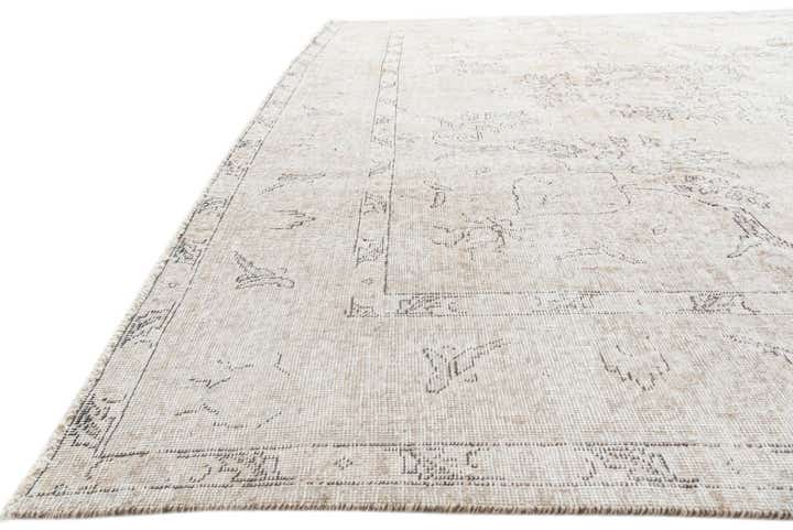 9' 8 x 12' 8 Hand Knotted Ultra Vintage Persian Wool Rug