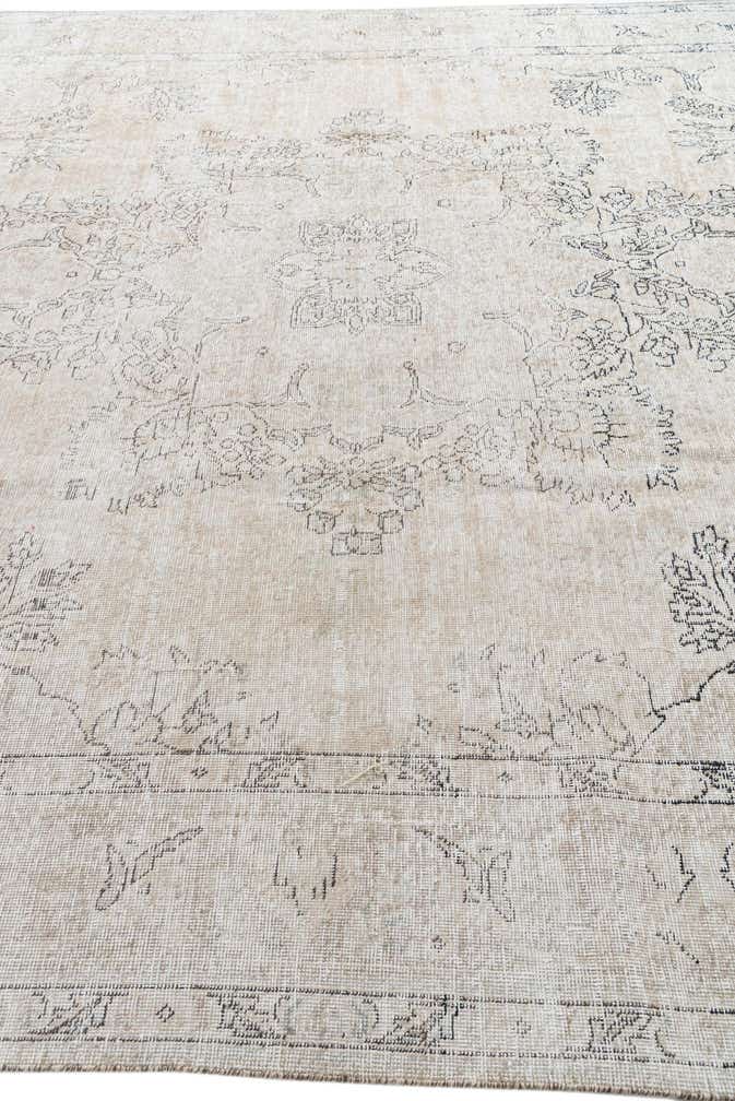 9' 8 x 12' 8 Hand Knotted Ultra Vintage Persian Wool Rug