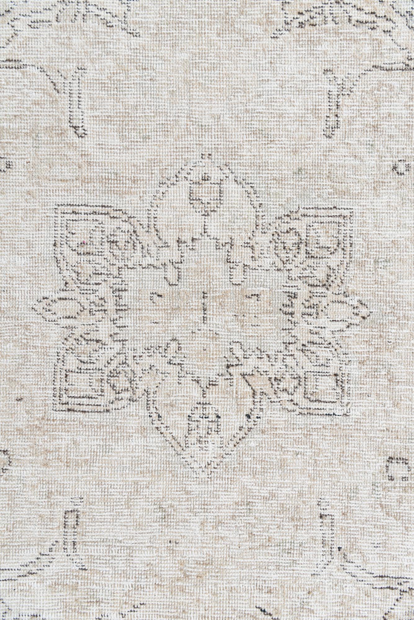 9' 8 x 12' 8 Hand Knotted Ultra Vintage Persian Wool Rug