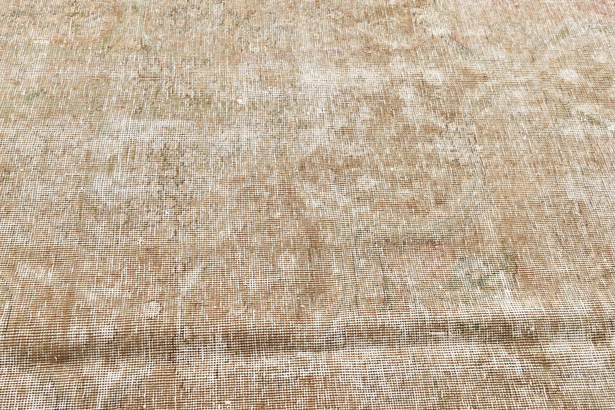 9' 2 x 12' 7 Hand Knotted Ultra Vintage Persian Wool Rug
