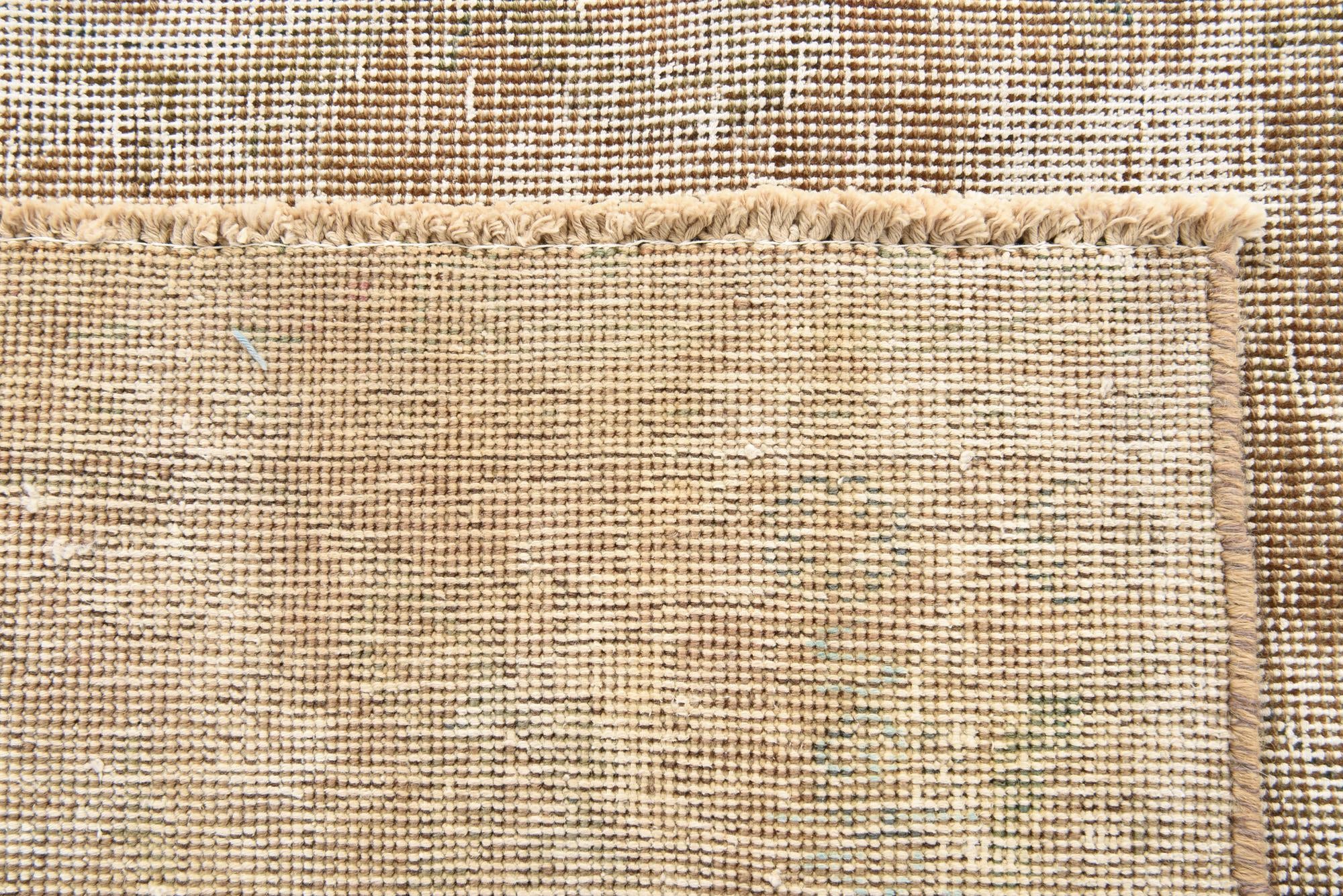 9' 2 x 12' 7 Hand Knotted Ultra Vintage Persian Wool Rug