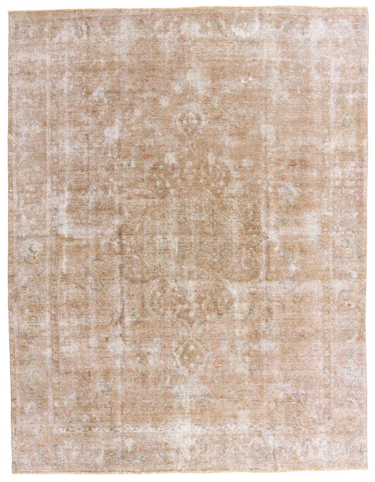 Primary image 9' 2 x 12' 7  Hand Knotted Ultra Vintage Persian Wool Rug