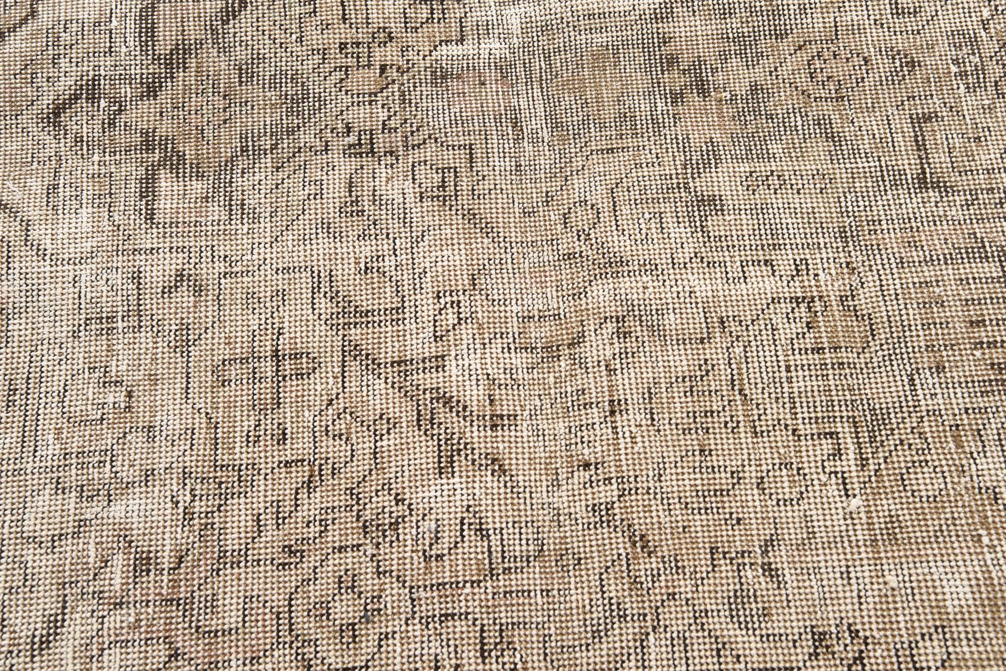 190cm x 295cm anudado a mano Ultra Vintage Alfombra Persa Lana