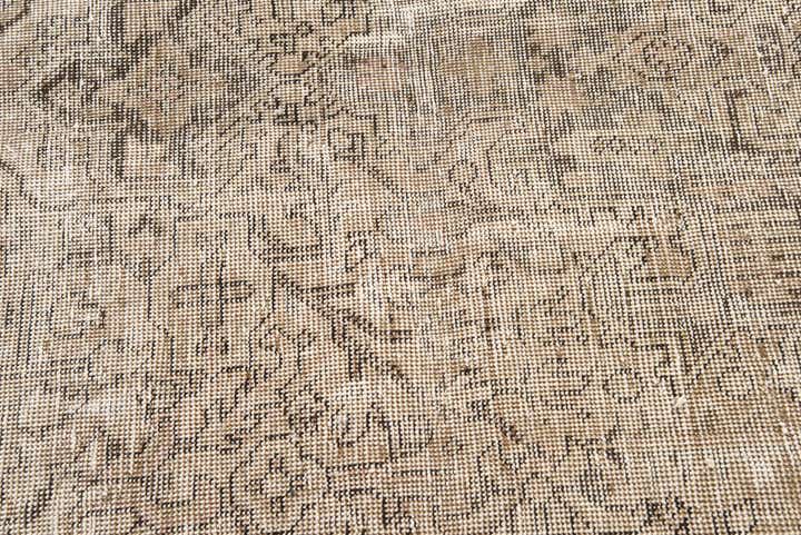 6' 2 x 9' 8 Hand Knotted Ultra Vintage Persian Wool Rug