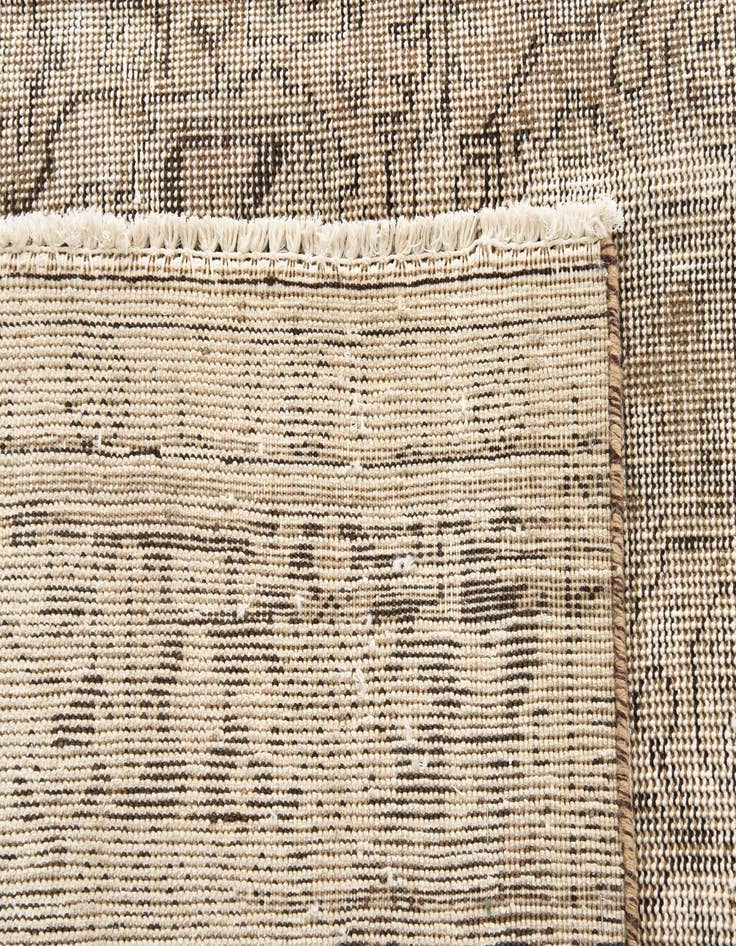 Detail image of 6' 2 x 9' 8  Hand Knotted Ultra Vintage Persian Wool Rug