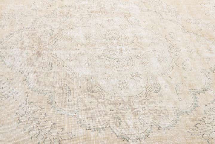 9' 9 x 12' 5 Hand Knotted Ultra Vintage Persian Wool Rug
