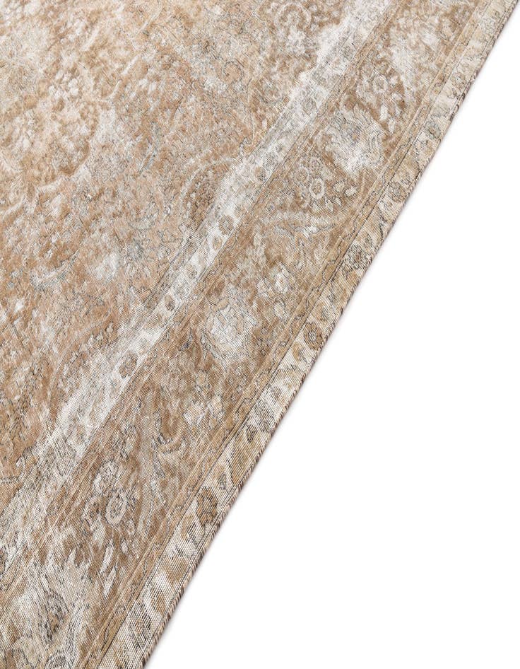 Detail image of 9' 8 x 12' 2  Hand Knotted Ultra Vintage Persian Wool Rug