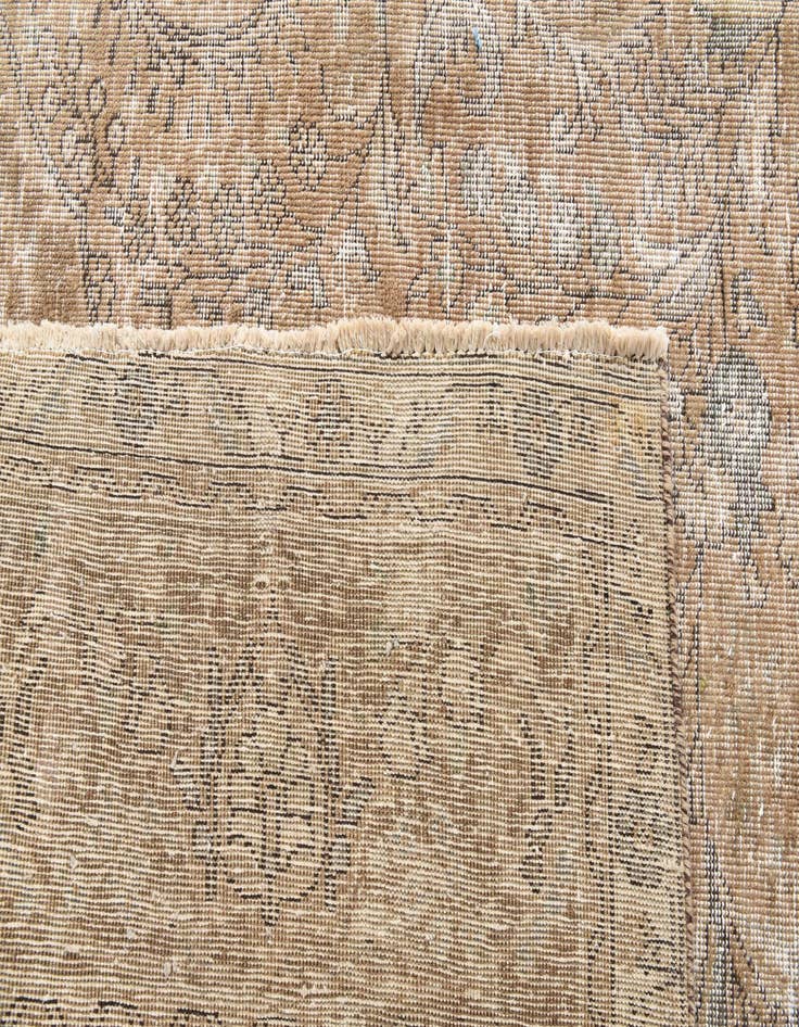 Detail image of 9' 8 x 12' 2  Hand Knotted Ultra Vintage Persian Wool Rug