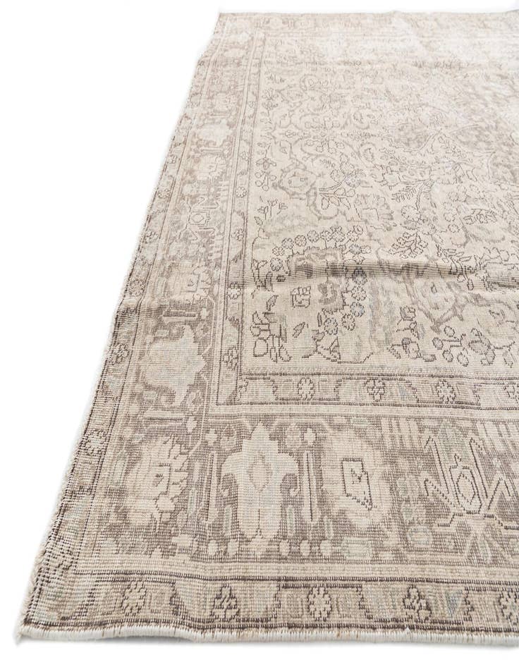 Detail image of 8' x 10' 7  Hand Knotted Ultra Vintage Persian Wool Rug