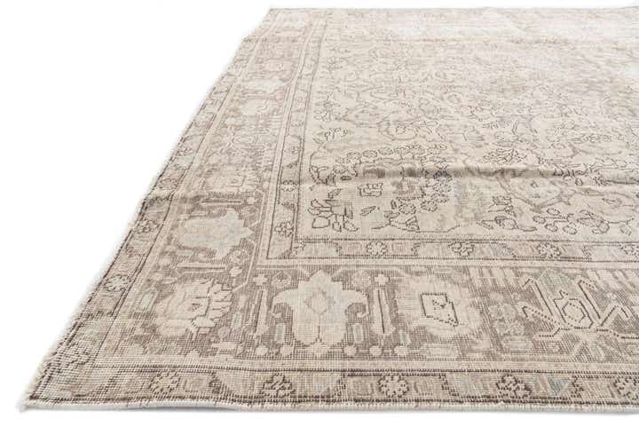 8' x 10' 7 Hand Knotted Ultra Vintage Persian Wool Rug