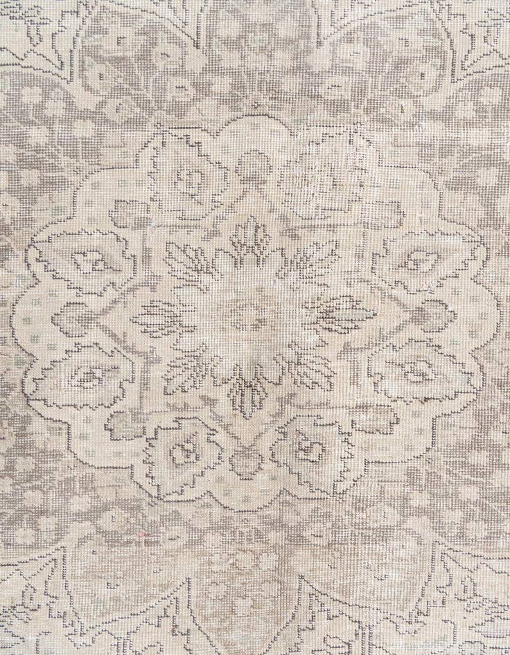 Detail image of 8' x 10' 7  Hand Knotted Ultra Vintage Persian Wool Rug