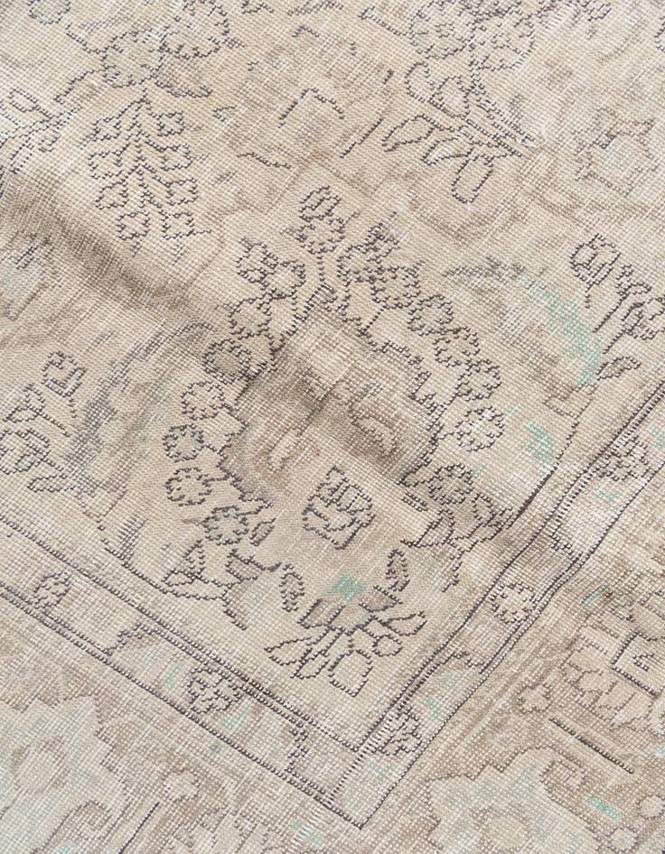 Detail image of 8' x 10' 7  Hand Knotted Ultra Vintage Persian Wool Rug