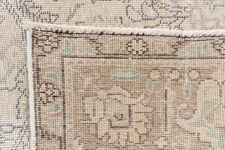 8' x 10' 7 Hand Knotted Ultra Vintage Persian Wool Rug