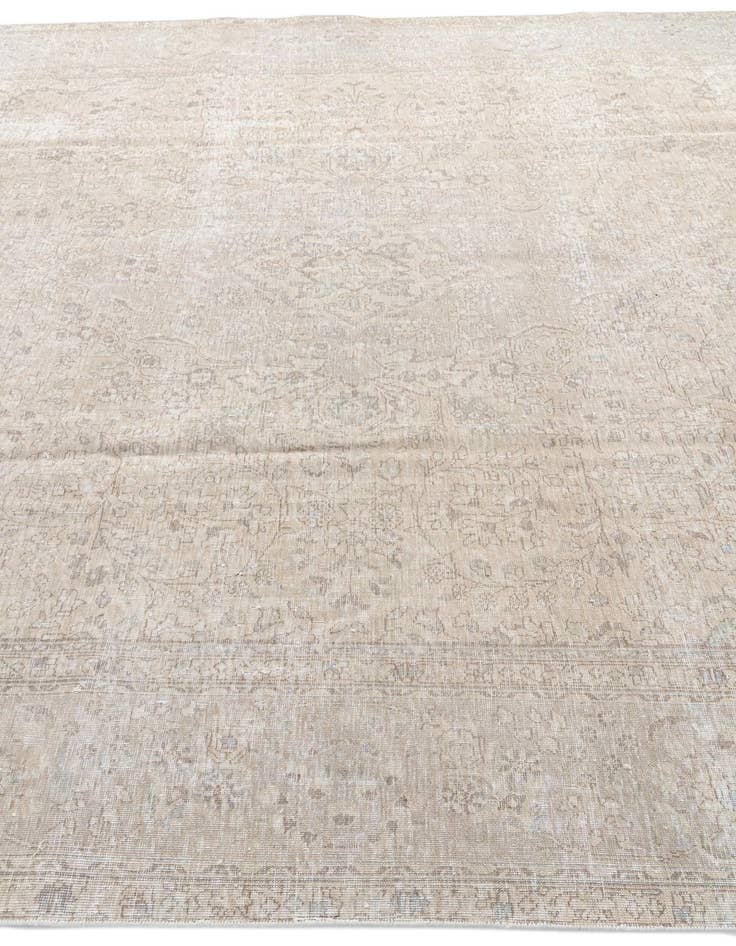 Detail image of 9' 2 x 12' 2  Hand Knotted Ultra Vintage Persian Wool Rug