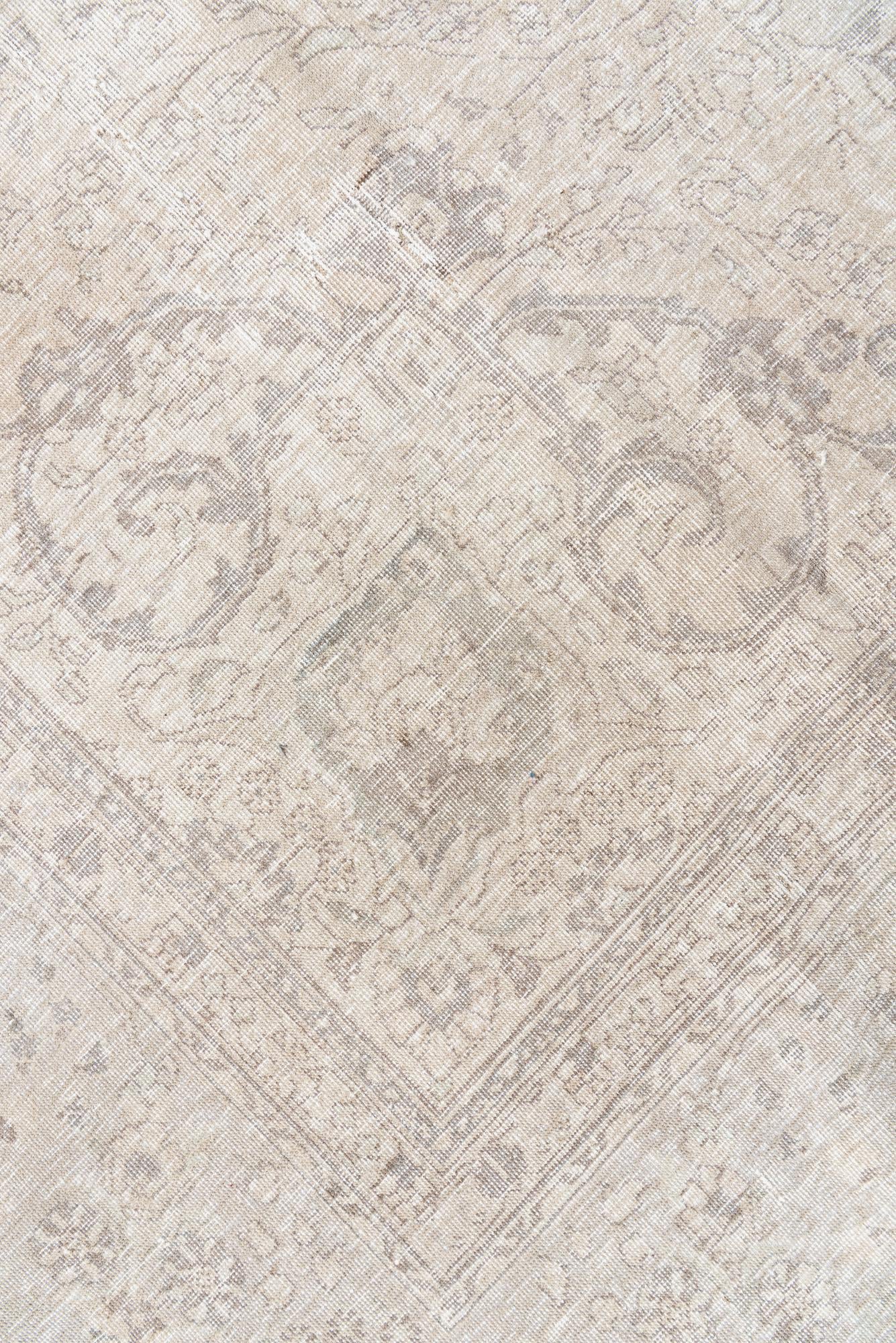 9' 2 x 12' 2 Hand Knotted Ultra Vintage Persian Wool Rug
