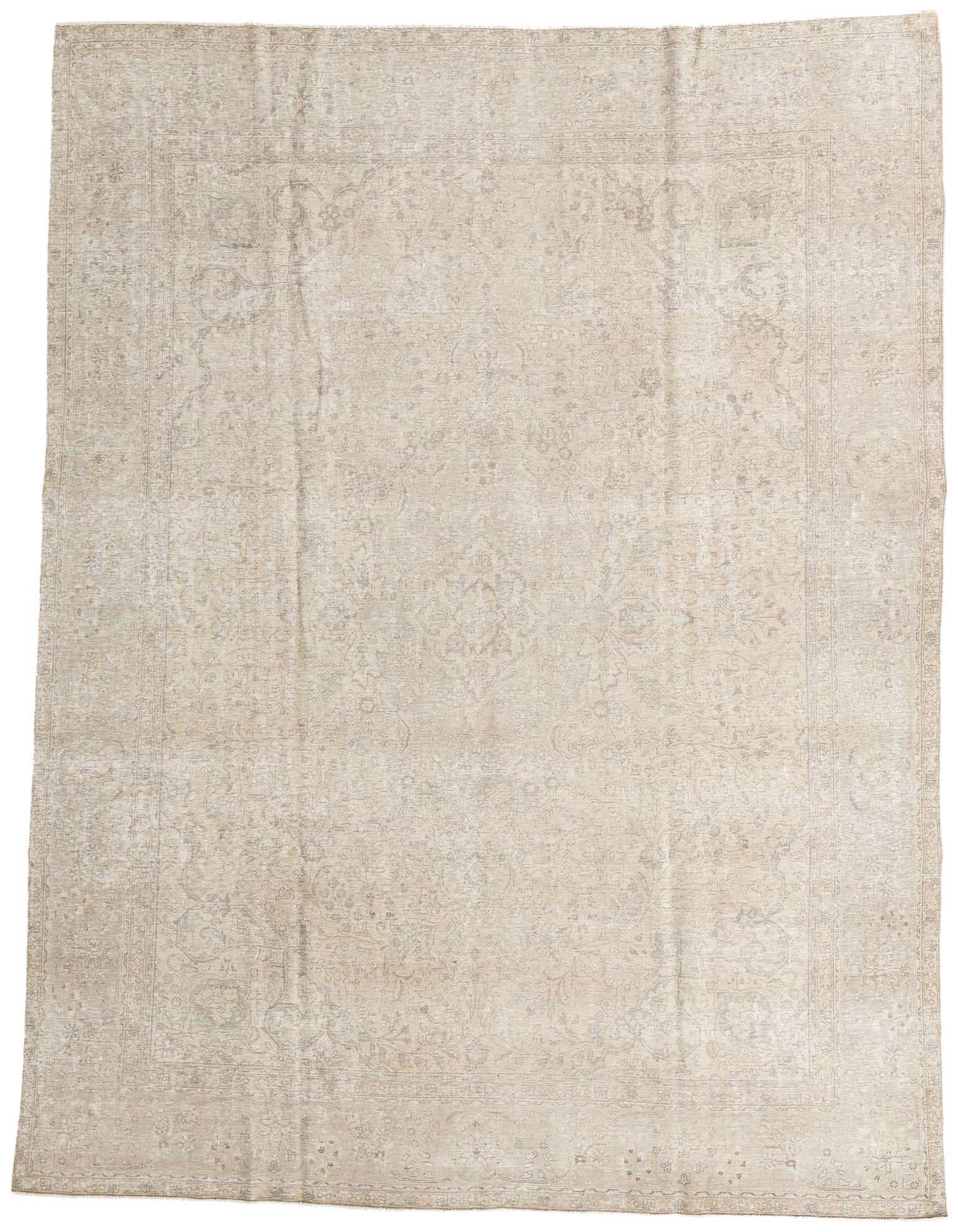 Primary image 9' 2 x 12' 2  Hand Knotted Ultra Vintage Persian Wool Rug