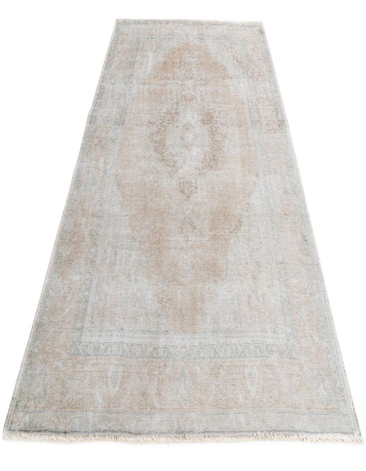 Detail image of 6' 5 x 9' 7  Hand Knotted Ultra Vintage Persian Wool Rug