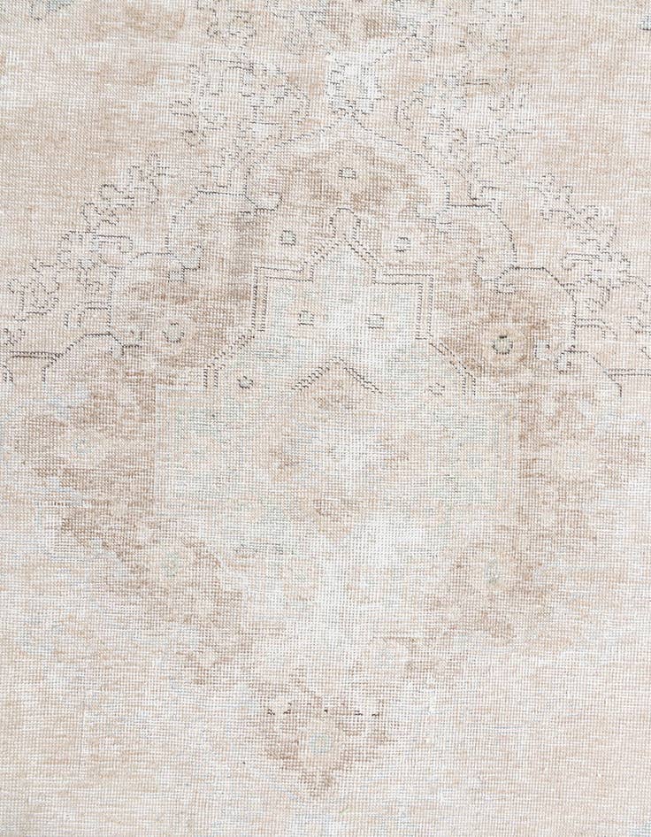 Detail image of 6' 5 x 9' 7  Hand Knotted Ultra Vintage Persian Wool Rug