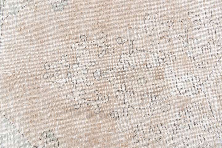 6' 5 x 9' 7 Hand Knotted Ultra Vintage Persian Wool Rug