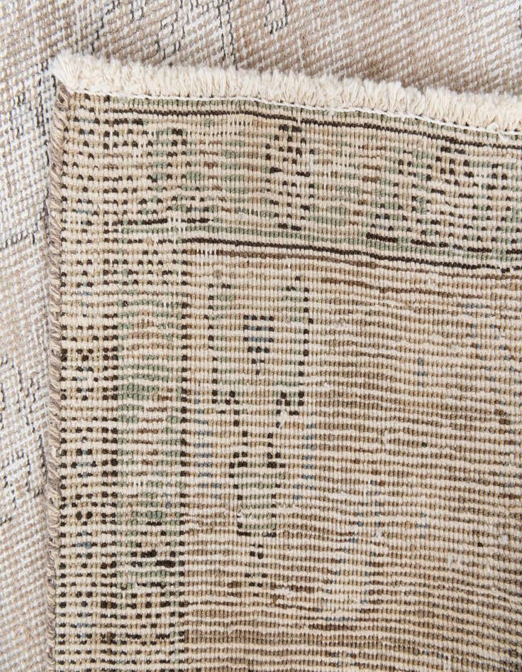 Detail image of 6' 5 x 9' 7  Hand Knotted Ultra Vintage Persian Wool Rug