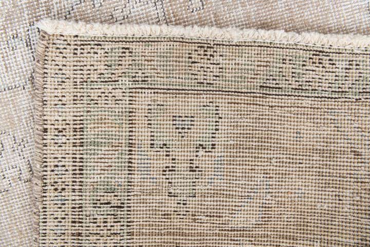 6' 5 x 9' 7 Hand Knotted Ultra Vintage Persian Wool Rug