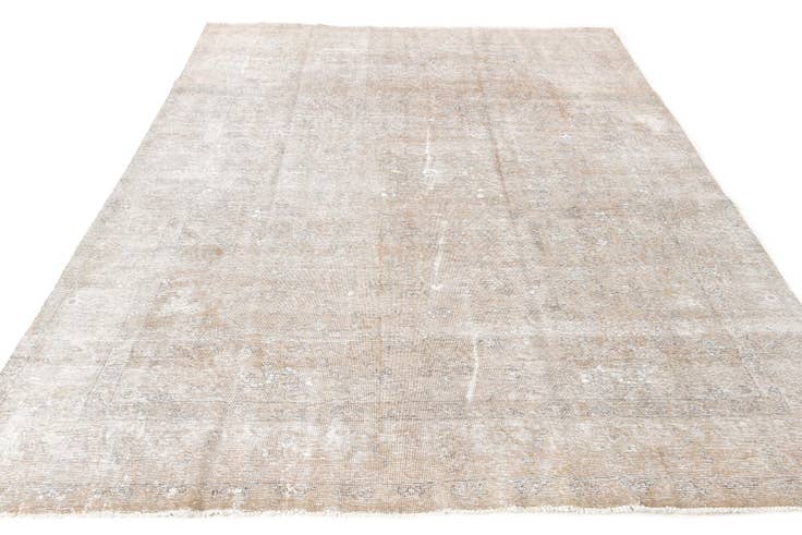 Detail image of 9' 8 x 12' 5 Hand Knotted Ultra Vintage Persian Wool Rug