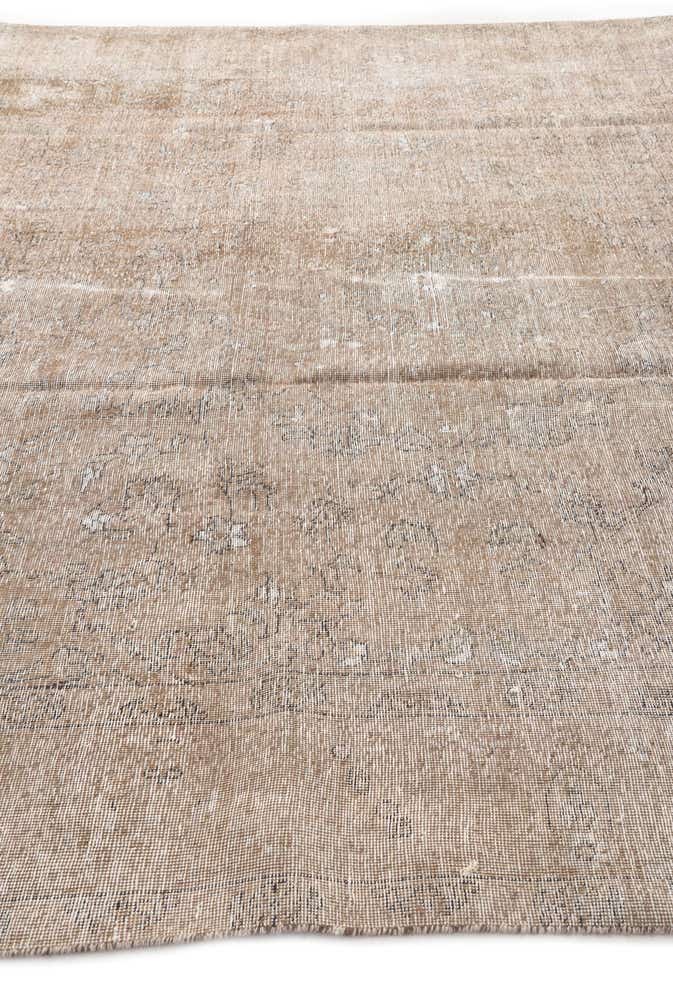 9' 8 x 12' 5 Hand Knotted Ultra Vintage Persian Wool Rug