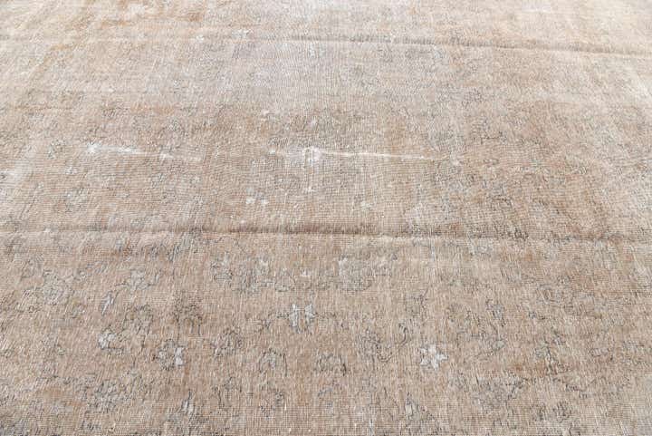 9' 8 x 12' 5 Hand Knotted Ultra Vintage Persian Wool Rug