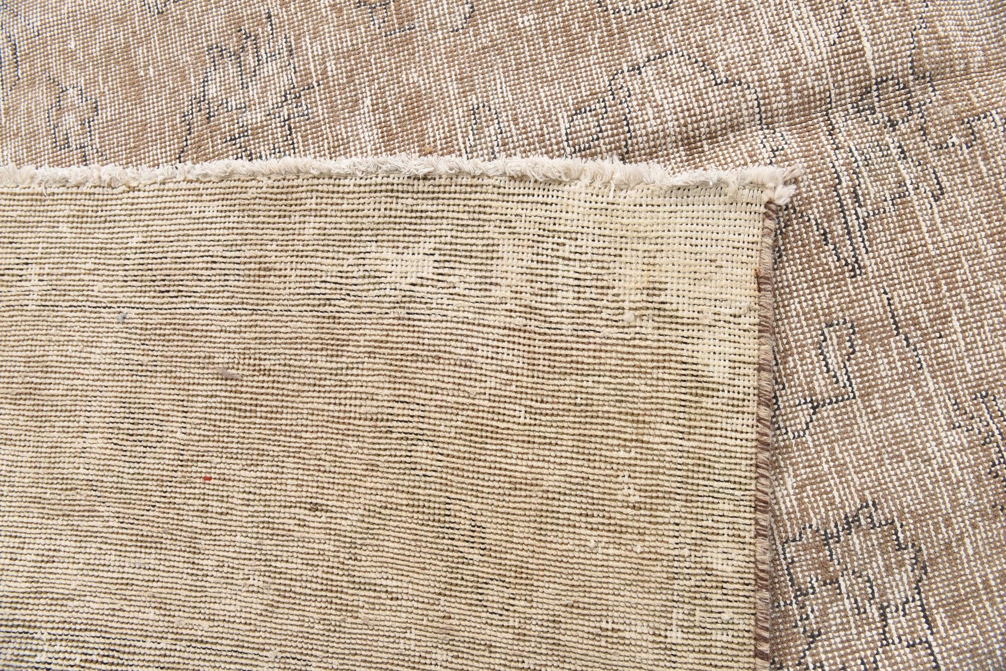 9' 8 x 12' 5 Hand Knotted Ultra Vintage Persian Wool Rug