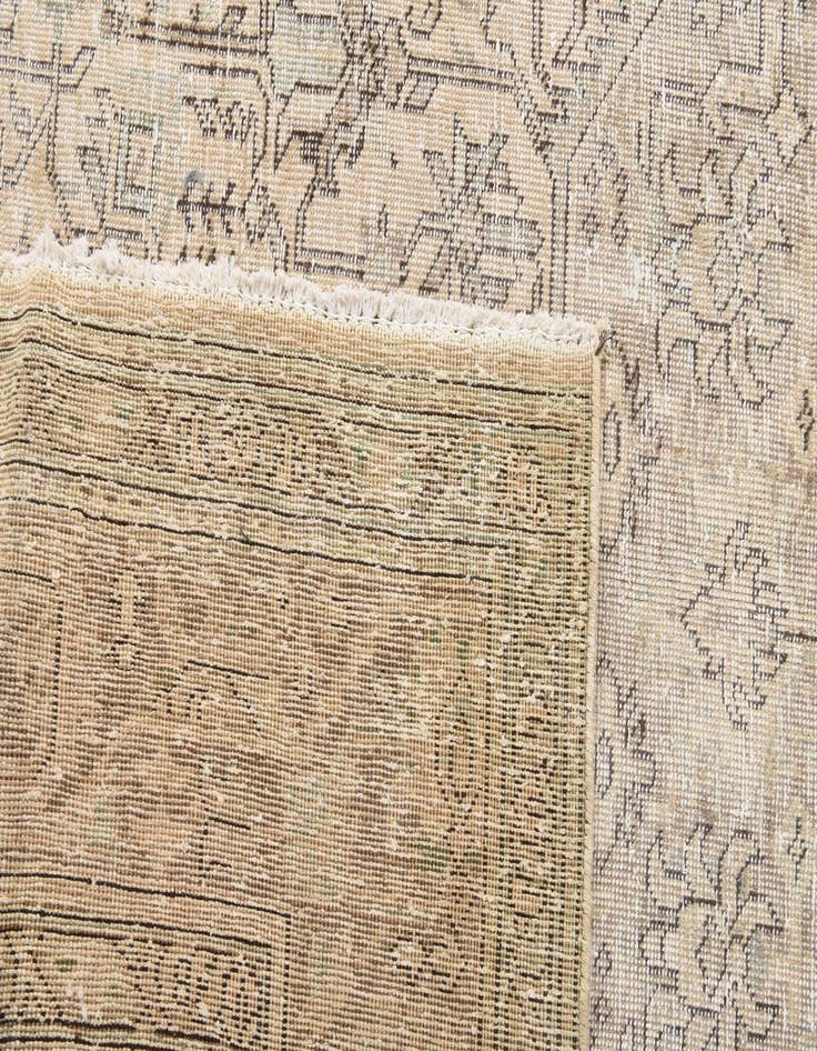 Detail image of 7' 10 x 10' 10  Hand Knotted Ultra Vintage Persian Wool Rug