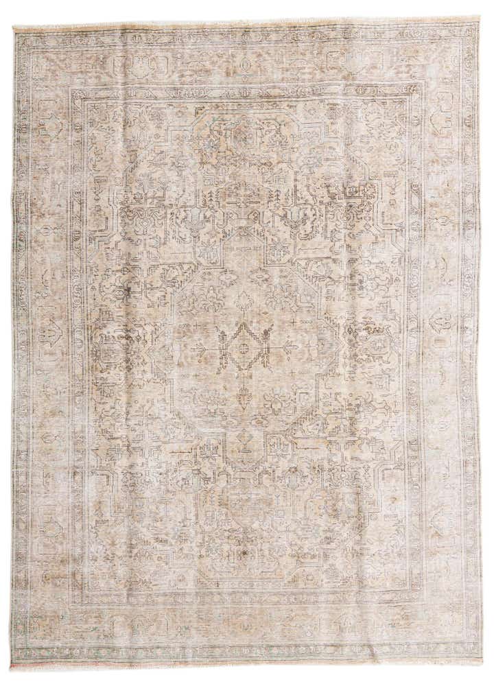240cm x 330cm Handgeknüpft Ultra Vintage Persisch Wolle Teppich