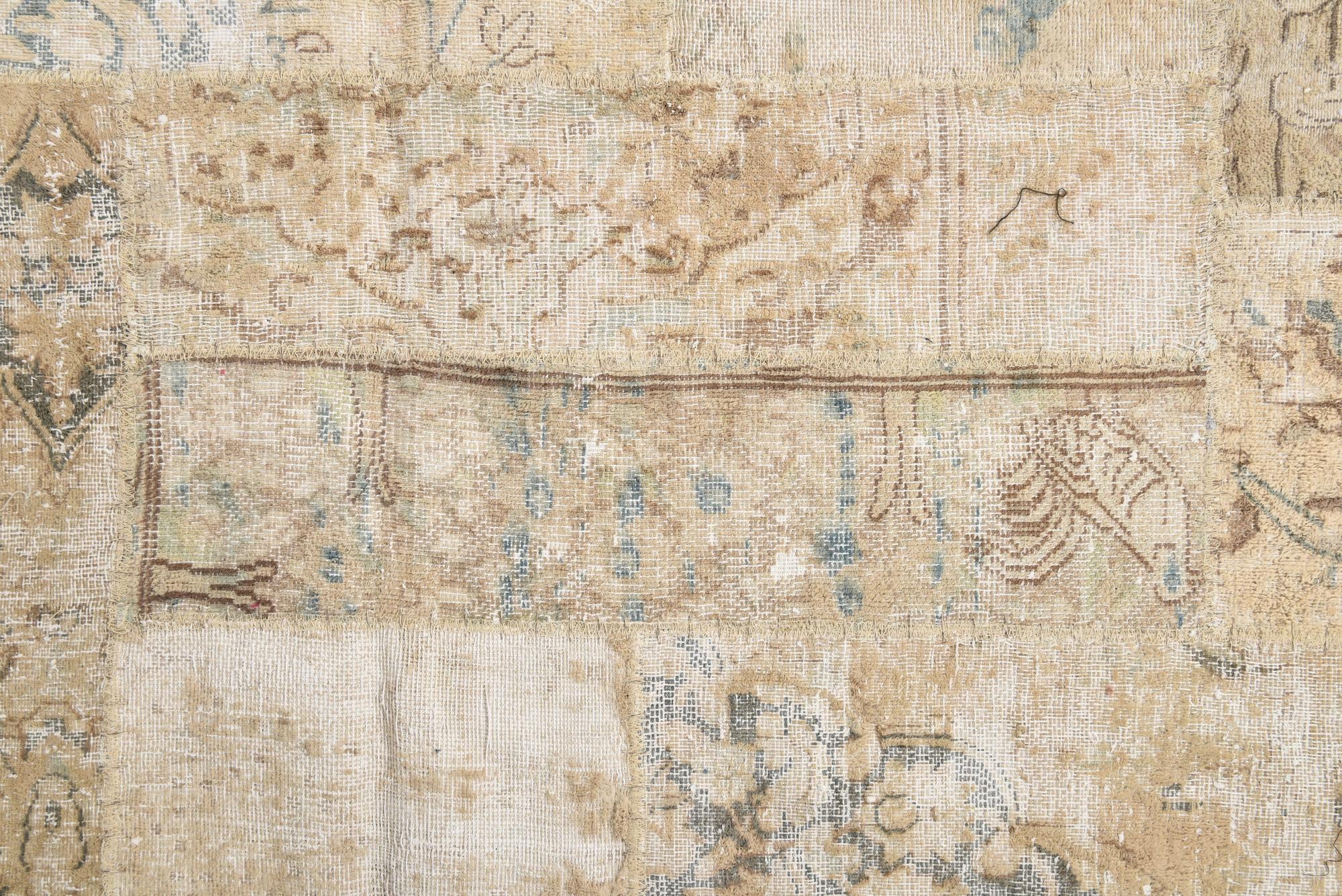 5' 7 x 7' 11 Hand Knotted Ultra Vintage Persian Wool Rug