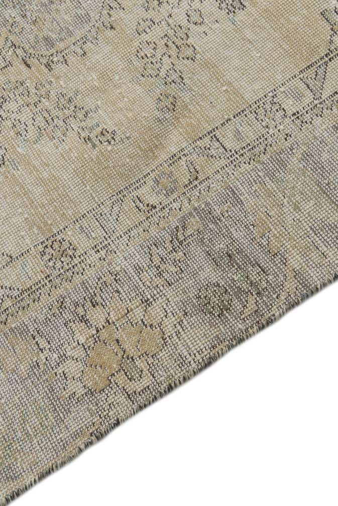 6' 1 x 8' 10 Hand Knotted Ultra Vintage Persian Wool Rug