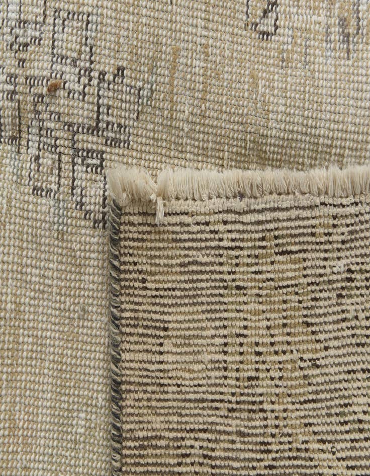 Detail image of 6' 1 x 8' 10  Hand Knotted Ultra Vintage Persian Wool Rug