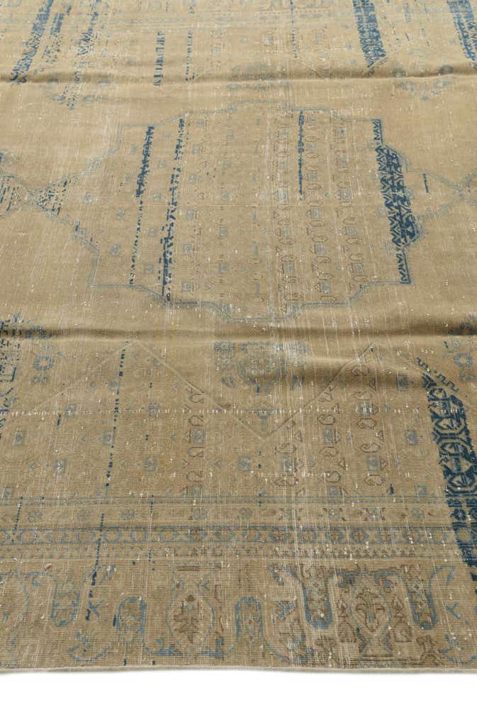 8' 3 x 11' Hand Knotted Ultra Vintage Persian Wool Rug