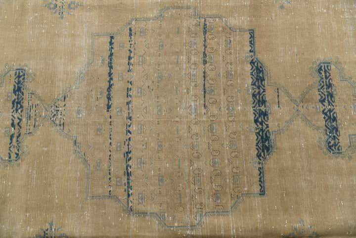 8' 3 x 11' Hand Knotted Ultra Vintage Persian Wool Rug