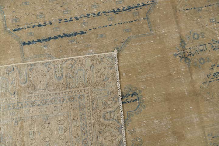8' 3 x 11' Hand Knotted Ultra Vintage Persian Wool Rug