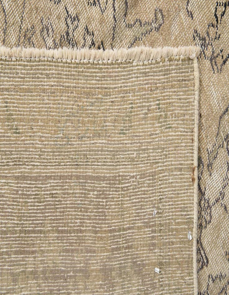 Detail image of 7' 9 x 11'  Hand Knotted Ultra Vintage Persian Wool Rug