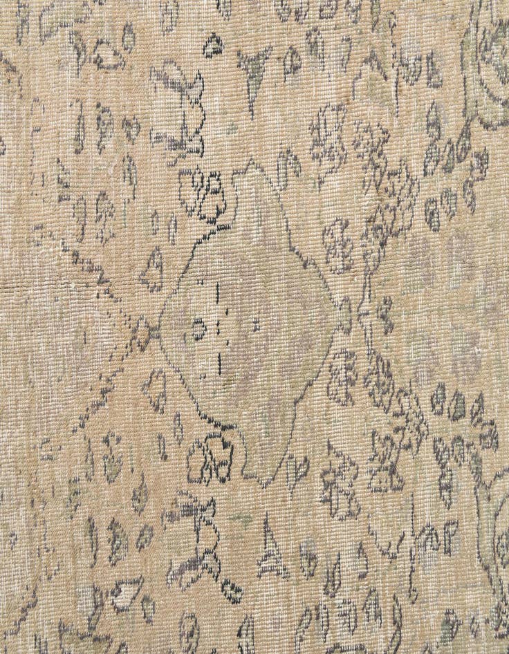 Detail image of 7' 9 x 11'  Hand Knotted Ultra Vintage Persian Wool Rug