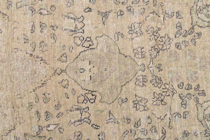 7' 9 x 11' Hand Knotted Ultra Vintage Persian Wool Rug