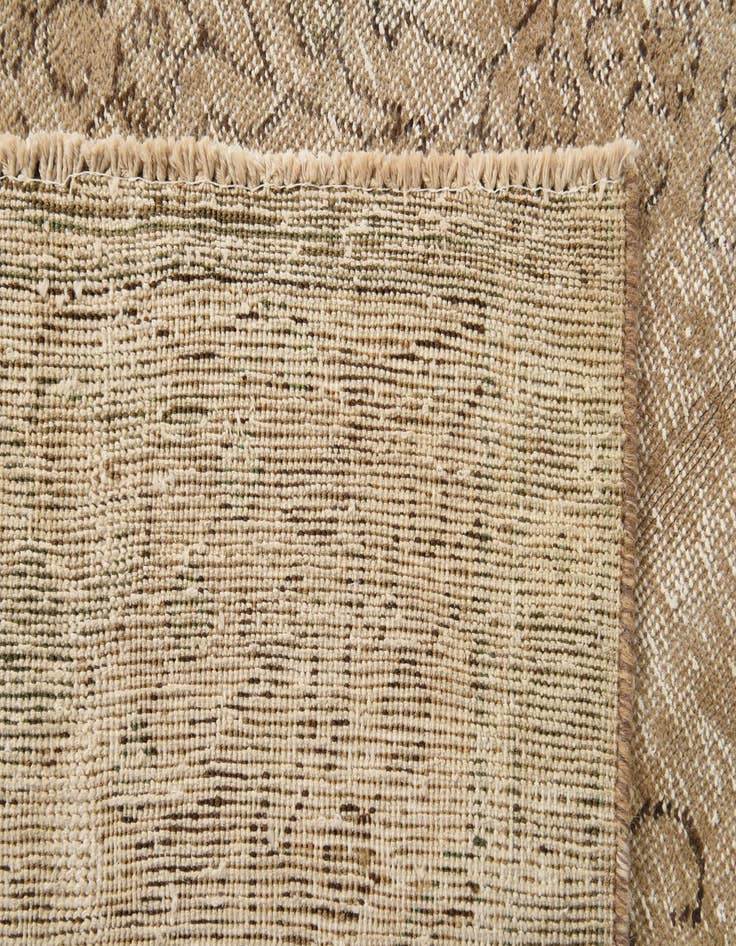 Detail image of 9' 8 x 12' 9  Hand Knotted Ultra Vintage Persian Wool Rug