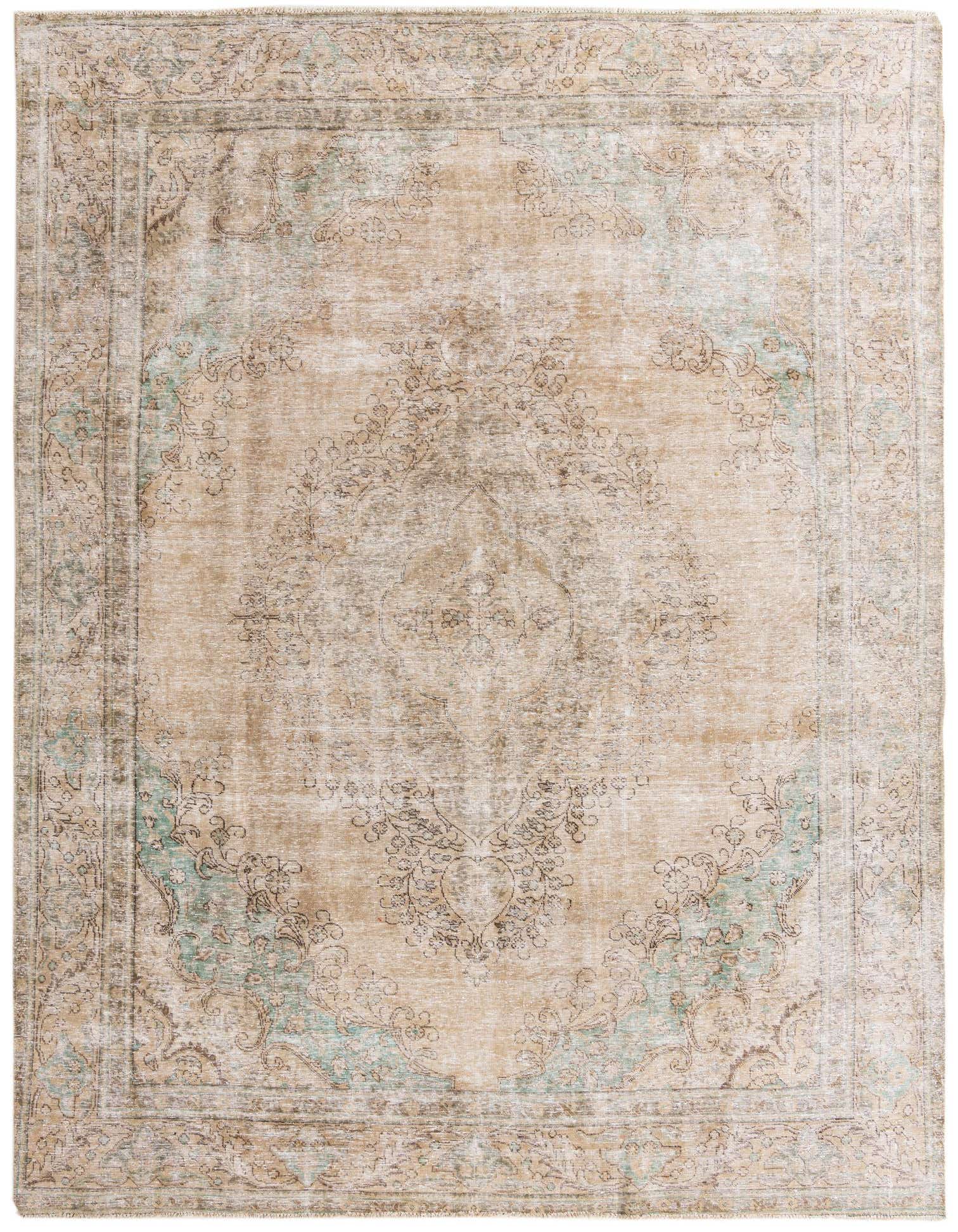 Primary image 9' 8 x 12' 9  Hand Knotted Ultra Vintage Persian Wool Rug