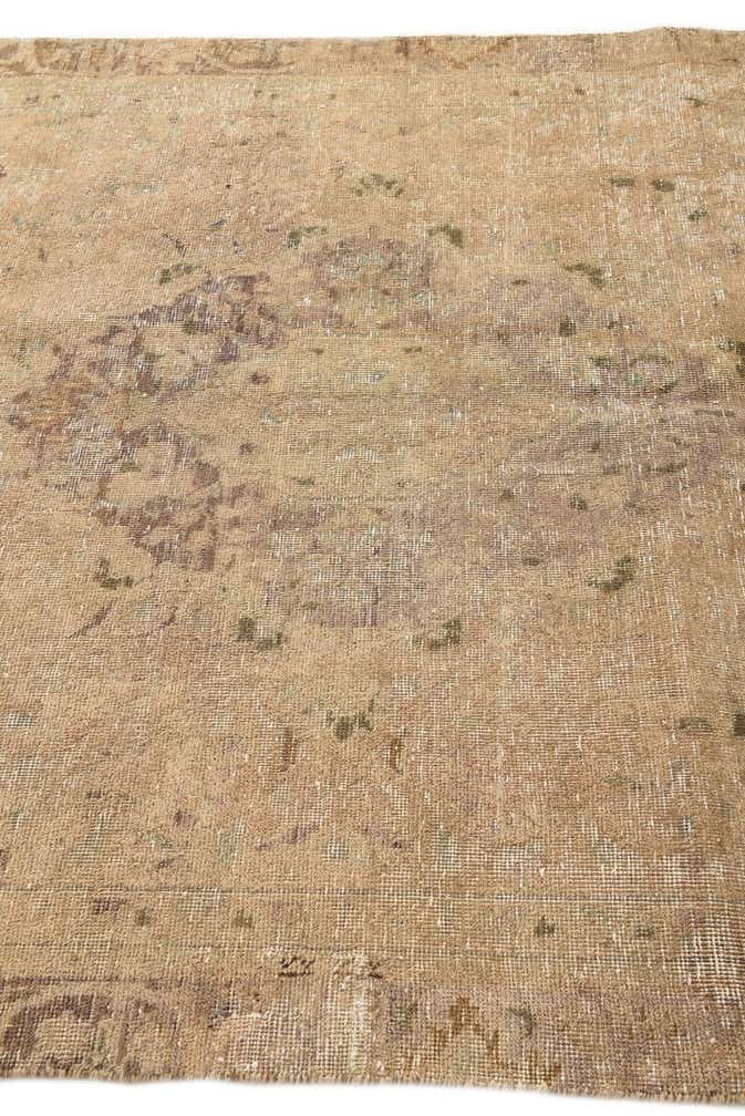 5' 6 x 8' 9 Hand Knotted Ultra Vintage Persian Wool Rug