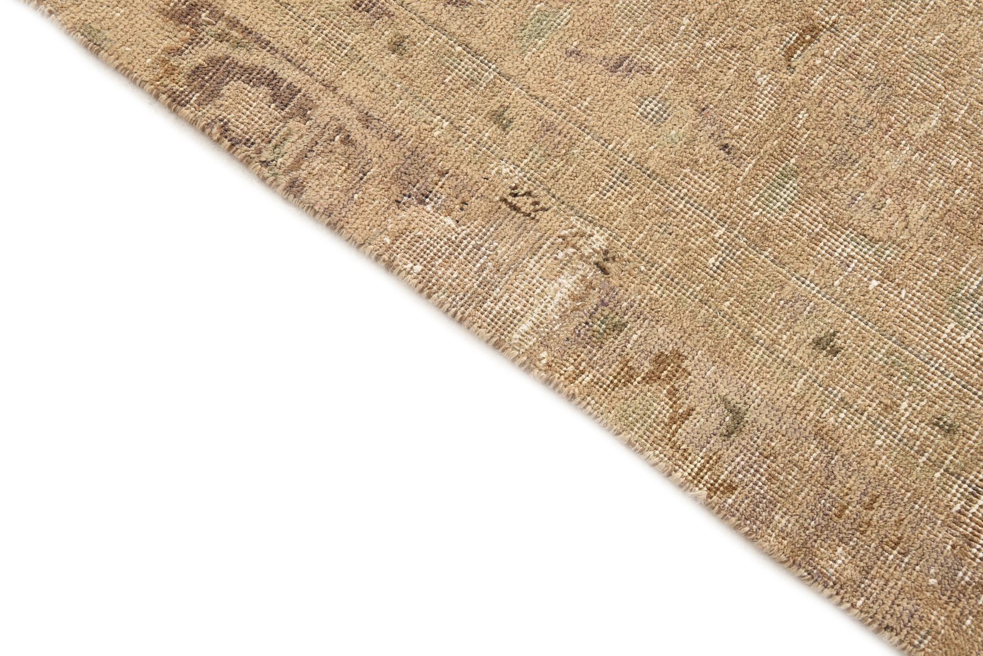 5' 6 x 8' 9 Hand Knotted Ultra Vintage Persian Wool Rug