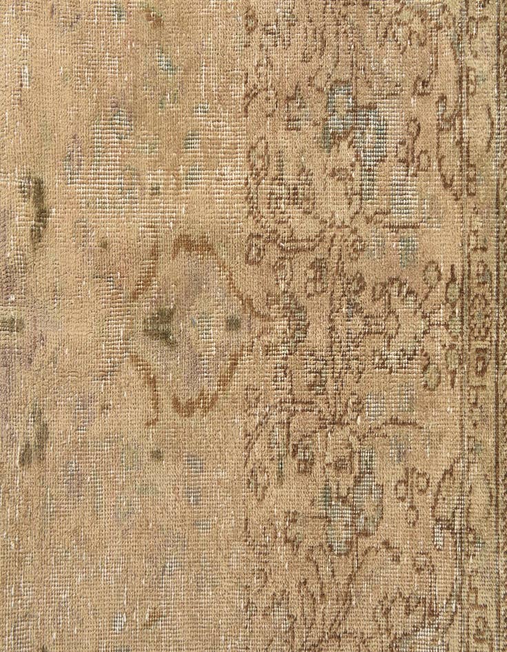 Detail image of 5' 6 x 8' 9  Hand Knotted Ultra Vintage Persian Wool Rug