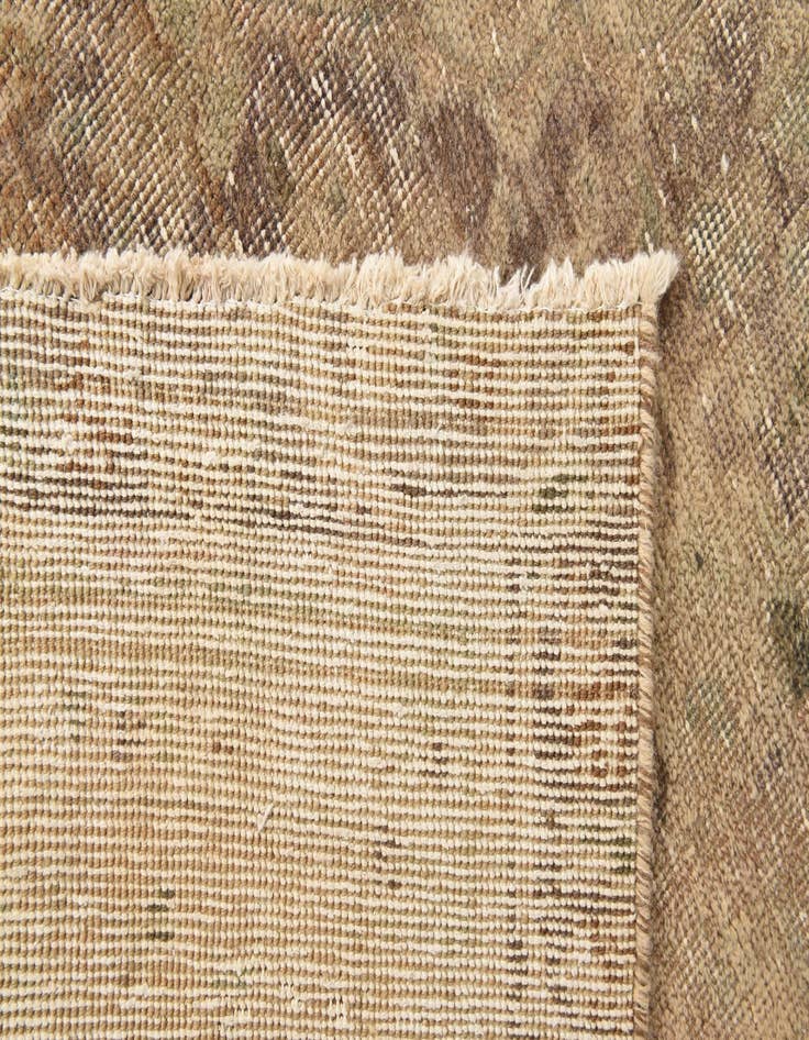 Detail image of 5' 6 x 8' 9  Hand Knotted Ultra Vintage Persian Wool Rug