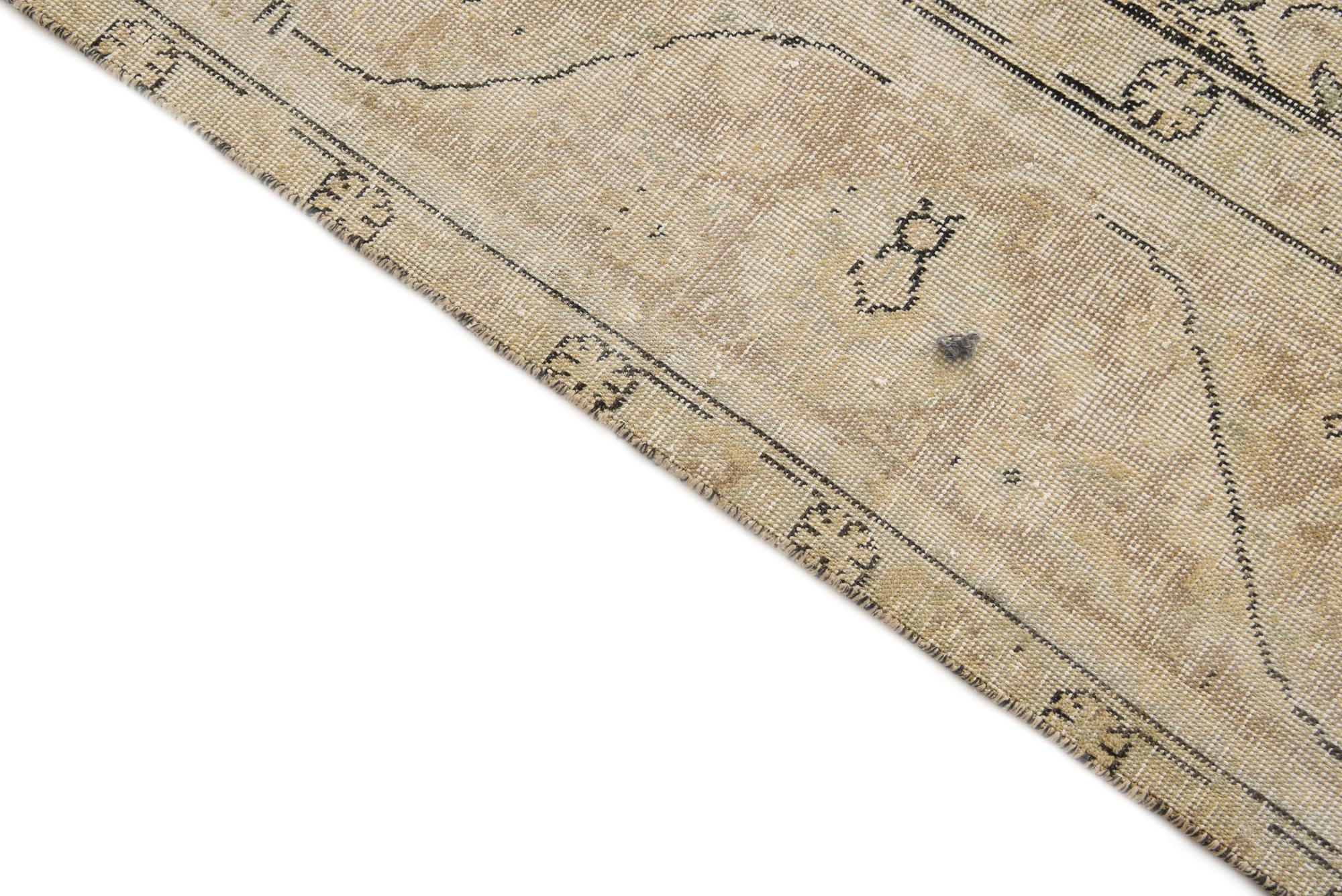 9' 5 x 12' 3 Hand Knotted Ultra Vintage Persian Wool Rug