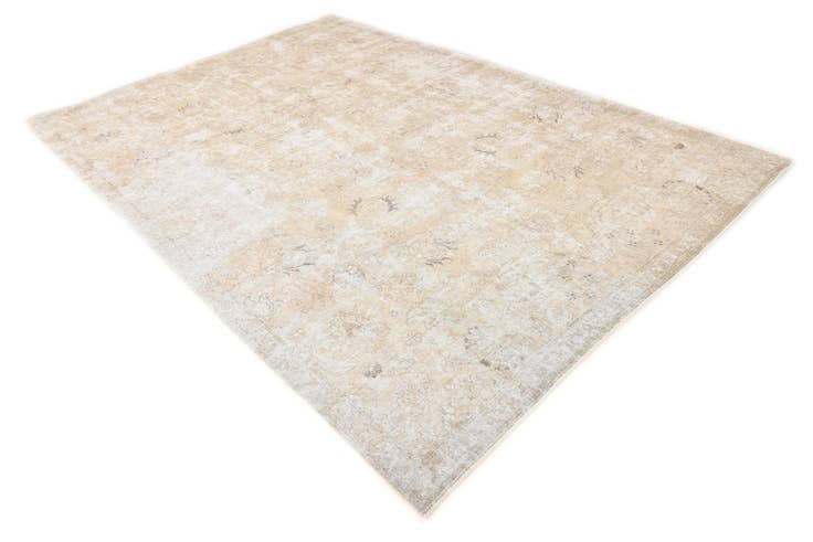 Detail image of 7' 6 x 10' 9 Hand Knotted Ultra Vintage Persian Wool Rug