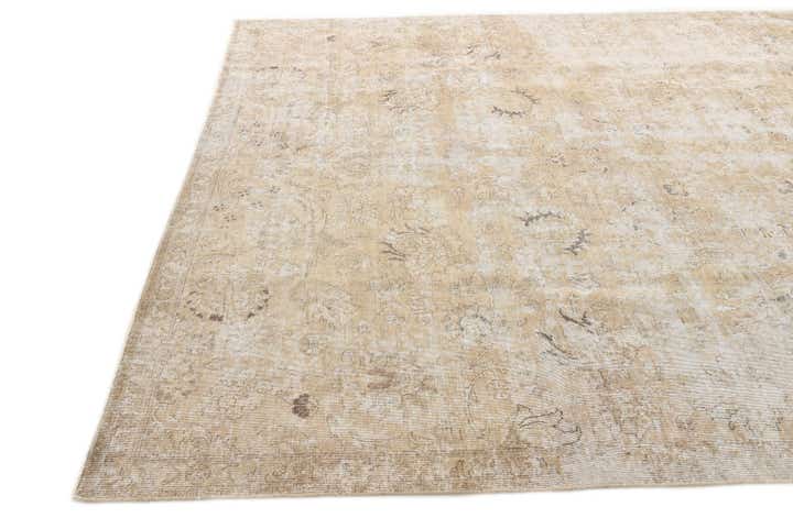 7' 6 x 10' 9 Hand Knotted Ultra Vintage Persian Wool Rug