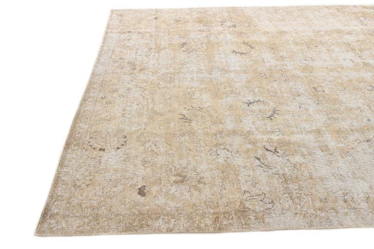 Detail image of 7' 6 x 10' 9 Hand Knotted Ultra Vintage Persian Wool Rug